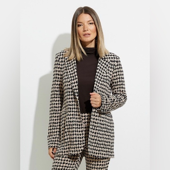 Joseph Ribkoff Houndstooth Blazer Size 20 - Picture 1 of 6